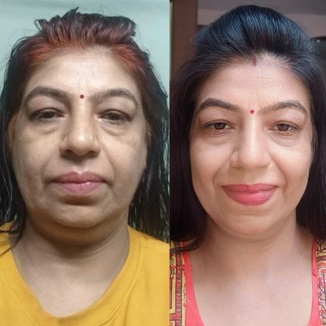 A Maharani member's before and after